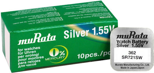 Murata Baterii Oxid de Argint pentru Ceasuri 1.55V 10 Bucăți