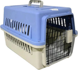 Dog Transport Cage Blue