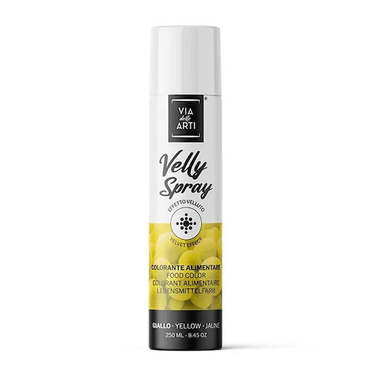 Via delle Arti Culoare Alimentară Lichidă Galbenă 250ml Spray