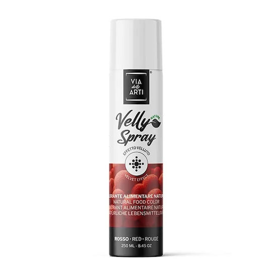 Via delle Arti Culoare De Coloranți Alimentari În Formă Lichidă Roșie 250ml Spray