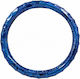 Auto Lenkradabdeckung 38cm Blau Reliefmuster