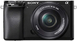 Sony A6100 Kit (E PZ 16-50mm F3.5-5.6 OSS II) Neagră Sony A6100 Kit (E PZ 16-50mm F3.5-5.6 OSS II) Neagră