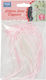 Pink Bow Cake Topper Set Sticks 8 Pcs Pme