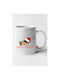 Cană Ceramică Albă 330ml Pentru Masa De Crăciun Cu Personalizare