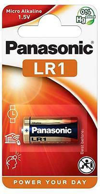Panasonic Baterie alcalină LR1 1 buc pachet 1.5V
