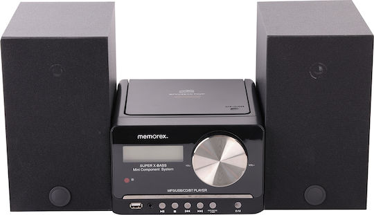 Memorex Преносима Аудиосистема с Радио / Bluetooth / USB Черна