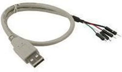 Intos Electronic Кабел KVM 0.4м