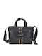 Black Fabric Women's Tote Bag