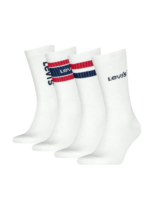 Levi's Мъжки Чорапи White Combo 4Pack