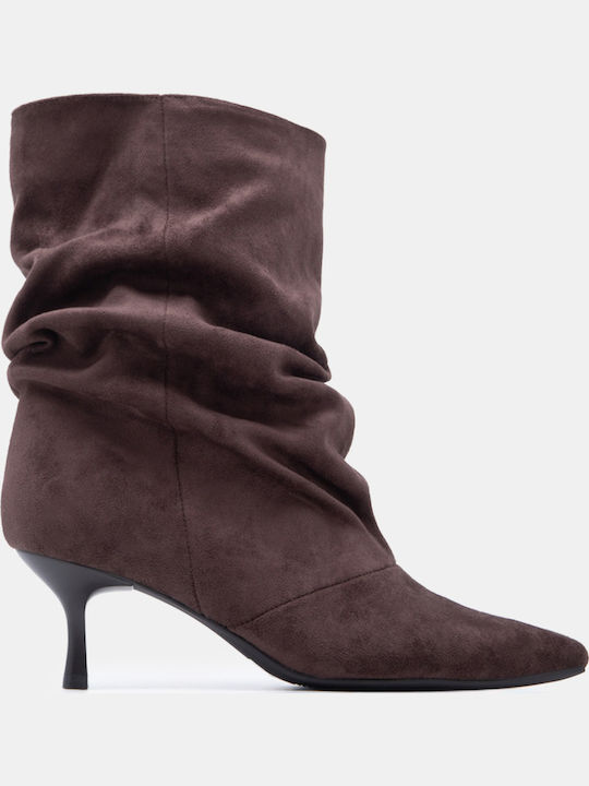 Luigi Suede Damen Stiefeletten mit Mittelhohem ...