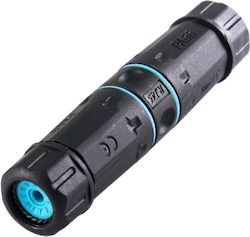 E Zy.Net Ez-rj45cpl-w4 Wasserdichter Ethernet Cat6 Kupplungssystem Ip68 Schwarz