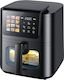 MalTec Air Fryer 8lt Μαύρο