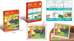 Diy Diamond Mosaic Set Frame Dinosaur Picture 1613 Pieces 3+