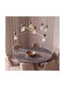 Zambelis Lights Goldene LED-Pendelleuchte 112x140x80 cm