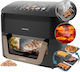 Cecotec Cecofry&Grill Smokin' 11000 Plus Air Fryer με Διπλό Αποσπώμενο Κάδο 11lt Γκρι