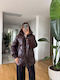 Damenjacken für Winter Burgundisch