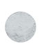 Polcarpet Covor Rotund Din Blană Gri Rabbit Silver Φ160cm