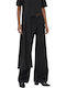 C.manolo Women Pants Women's Pantaloons in Straight Leg Black