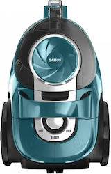 Samus Tornado Aspirator electric 800W cu recipient 3lt Turcoaz Samus Tornado Aspirator electric 800W cu recipient 3lt Turcoaz