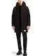 Winter Herren Jacke Winddicht Schwarz