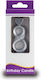 Silver Candle No "8" Lumea