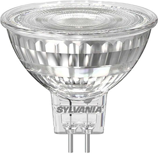 Sylvania Λάμπα LED 5W για Ντουί GU5.3 και Σχήμα MR16 Ψυχρό Λευκό 480lm Dimmable
