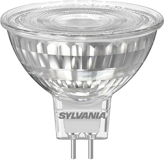 Sylvania Λάμπα LED 6.1W για Ντουί GU5.3 και Σχήμα MR16 Θερμό Λευκό 621lm Dimmable