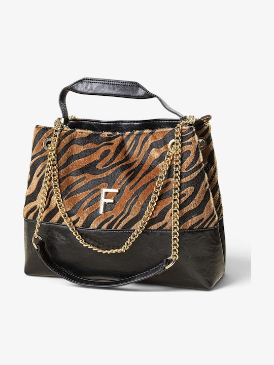 Fragola Damenhandtasche / Schultertasche Camel ...