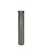Zambelis Lights Outdoor Small Post LED Floor Lamp 10W With Warm White Light IP65 Grey