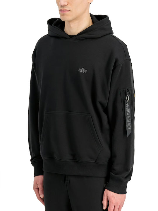 Alpha Industries Hooded Sweatshirt Black