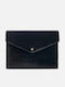Black Croco Leather Women's Shoulder Bag
