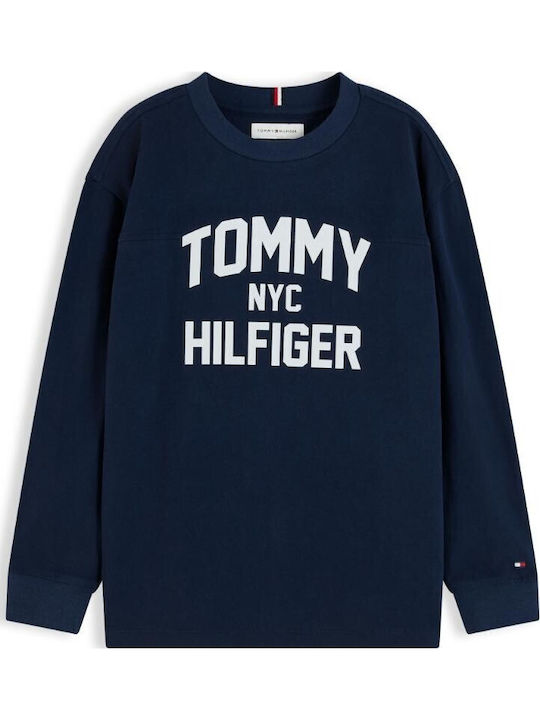 Tommy Hilfiger Детски суичър Тъмносин