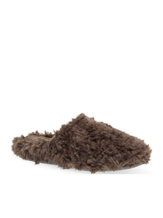 Women's Winter Slippers Brown