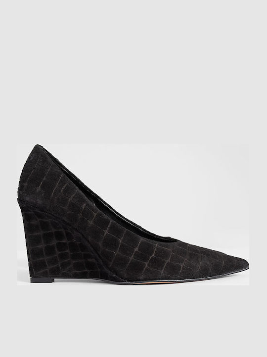 Carrano Wildleder Spitze Zehe Pumps mit Hochem ...