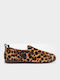 Jungle Leather Women's Moccasins in Brown Colour