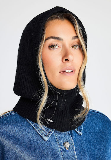 Beanie Women's Knitted Beanie in Black