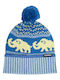 Unisex Knitted Beanie in Blue Colour