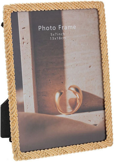 Iliadis Metallic Photo Frame with Gold Frame