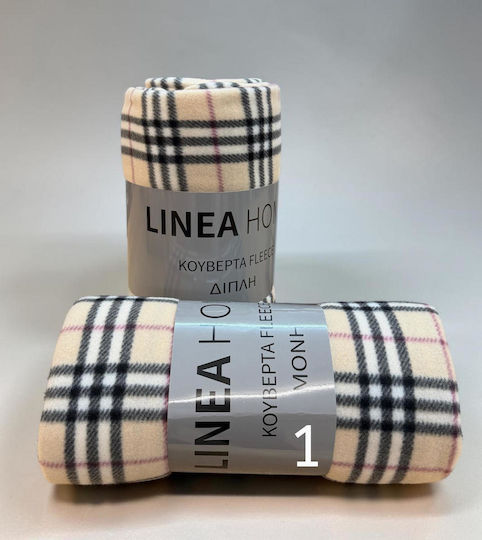 Linea Home Двойна 200x220 см Бежова