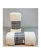 Linea Home Odeon Velvet Single Blanket 160x220cm Ecru
