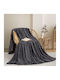 Adam Home 550 Одеяло Fleece Полудвойно 180x240см Grey