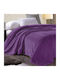 Pop Corn Κουβέρτα Fleece Μονή 160x240εκ. Μωβ