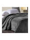 Pop Corn Blanket Fleece Super Double 220x240cm Dark Grey