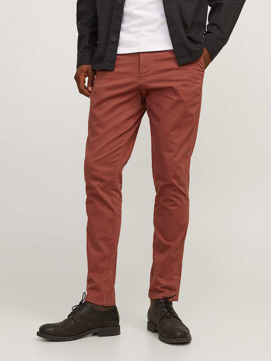 Jack & Jones Pantaloni bărbați Chino Slim Fit B...