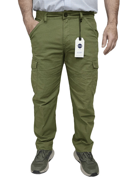 Pantaloni barbati Cargo Kaki