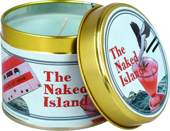 Bomb Cosmetics Αρωματικό Κερί Σόγιας σε Μεταλλικό Κουτί με Άρωμα Καρύδα 180gr