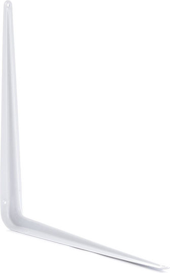 Dymo Metal Shelf Bracket in White Colour 350x400mm