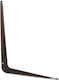 Dymo Heavy-Duty Metal Shelf Bracket in Brown Colour 250x300mm