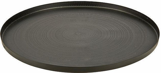 Zaros Decorative Metal Round Tray 28x28cm