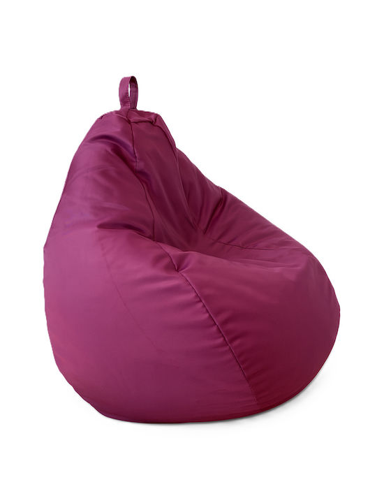 Pouf Birne Wasserdicht Mousa Magenta A2MUSlila